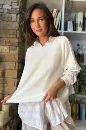 Conrad Layer Knit Warm White ~ 